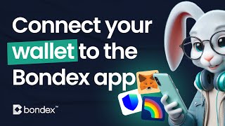 Link your Wallet to the BONDEX APP [upl. by Niwhsa]