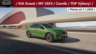 KIA Xceed MY 2024 Cenník  Full LED Svetlomety už vo výbave Amber TOP Crossover za Babku [upl. by Ventura]