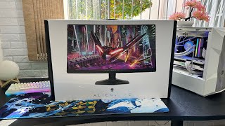 Unboxing Monitor Alienware 360HZ  Review em breve Deu Coil Whine [upl. by Salim]