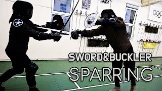 A SwordampBuckler Sparring analysed [upl. by Kutzer593]