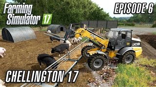 Lets Play Farming Simulator 2017  Chellington 17  Episode 6 [upl. by Nivak946]