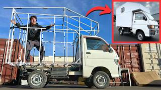 DIY MINI Truck Camper Build  Japanese Kei Truck [upl. by Berard805]