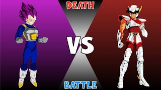 Ultra Ego Vegeta vs Pegasus Seiya  Death Battle [upl. by Dwane380]