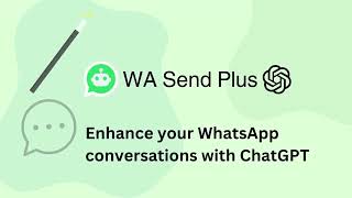 How to chat using ChatGPT on WhatsApp for FREE [upl. by Fernald]