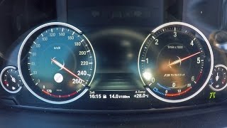 BMW M550d  0250 kmh BESCHLEUNIGUNG und TOPSPEED [upl. by Eidua]