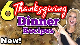 6 Unbelievable THANKSGIVING DINNER IDEAS to make for the Holidays  Easy HOLIDAY DINNER RECIPES [upl. by Elegna288]