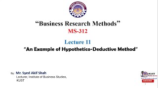 Scientific Methodology The HypotheticoDeductive Method [upl. by Eidnar]