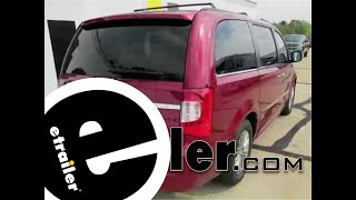 etrailer  DIY Install Curt Trailer Hitch Receiver on your 2013 Chrysler Town and Country [upl. by Ynneb]