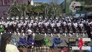 Texas Southern Marching Band Krewe of Thoth 2023 [upl. by Ludly]