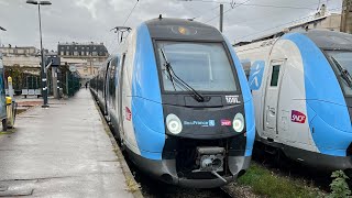 Cabride Saint Nom la Breteche  Paris St Lazare en Z50000 [upl. by Enigroeg54]