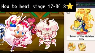 cookie run kingdom  tutorial how to beat stage 1730 ⭐⭐⭐  CRK [upl. by Ludie]