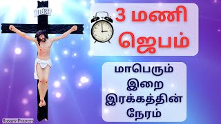 மாபெரும் இறை இரக்கத்தின் ஜெபம் 3 மணி ஜெபம் Divine Mercy Three OClock Prayer rosaryprayers [upl. by Esme]