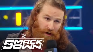 Sami Zayn Asks Roman Reigns To Apologize  WWE SmackDown Highlights 11824  WWE on USA [upl. by Demetra]