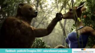 Flashback  publicité Orangina 2007  naturellement pulpeuse [upl. by Iru481]