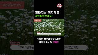 올해부터 달라지는 청년을 위한 복지제도 바로 이것입니다 [upl. by Atoiganap]