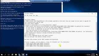 Activate and Convert Windows Server 2016 Standard to DataCenter [upl. by Einafats]