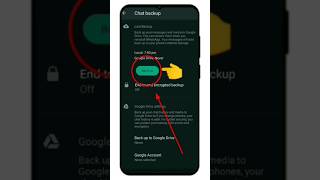 Whatsapp Backup setting tareeka how to whatsapp backup mrfaizan9t9 shorts whatsapp backup [upl. by Rodoeht971]