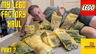 LEGOLAND Factory StoreShop Haul  Fabrik  Germany  Animals  Parts  Part 2 [upl. by Einnahpets55]