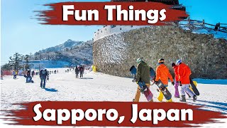 Top 10 Best Things To Do In Sapporo Japan [upl. by Terriss305]