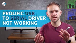 How to Fix Prolific USB to Serial Driver not Working on Windows 10 [upl. by Ailin571]