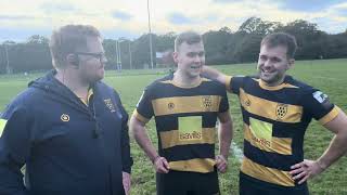 Sevenoaks 1st XV vs Wimbledon RFC  Post Match Interview  Saturday 11th November [upl. by Cordell558]