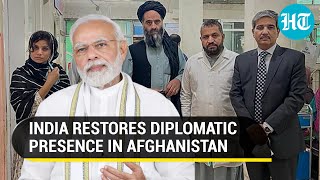 India reopens embassy in Kabul after 10 months Taliban welcomes return of technical team [upl. by Anelat]