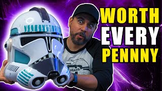 Disney 187TH Legion Clone Trooper Helmet Unboxing Is It Better Than Hasbro [upl. by Tengdin]