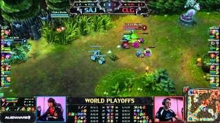 League of Legends  Season 2 World Championship Top 20 Plays [upl. by Kara]