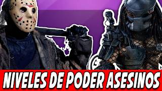 Los NIVELES de PODER de los ASESINOS SLASHER de la FICCION  PARTE 2 [upl. by Korns]