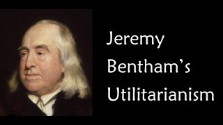 Utilitarismo bentham utilitarianism [upl. by Ydualc]