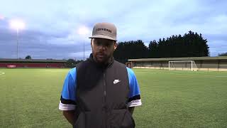 Postmatch interview Quorn v NTFC [upl. by Zea]