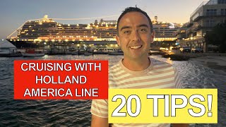 20 things you MUST do on your next HOLLAND AMERICA cruise [upl. by Lenssen381]