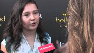 Amara Miller Interview Young Hollywood Awards 2012 [upl. by Barimah469]