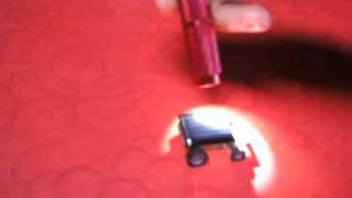 Solar Powered Tiny Car  Works also with a flashlight [upl. by Auberta]