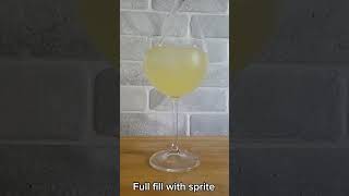 🍋 Refreshing Limoncello Spritz in 15 Seconds 🍹 CocktailRecipeshorts [upl. by Aicilas]