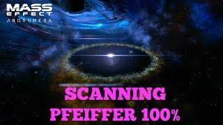 Mass Effect Andromeda  Scanning Pfeiffer 100 Heleus Cluster [upl. by Modestine]