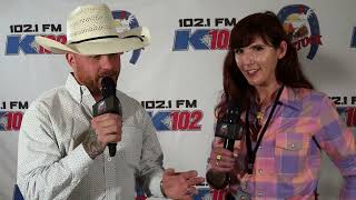 K102s 2023 Winstock Interviews  Cody Johnson [upl. by Eeralav]