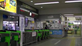 地上駅のJR旧・旭川駅 北海道旭川市 Old Asahikawa Station in Asahikawa Hokkaido [upl. by Anilorak]