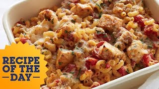 Recipe of the Day Giadas Italian Baked Chicken and Pastina  Everyday Italian  Food Network [upl. by Aremus]