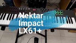 Nektar Impact LX61  Review and Demo  2019 [upl. by Ahsilac]