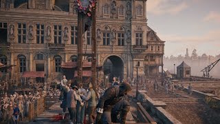 Assassins Creed Unity  Décapitation par la Guillotine en Live Part 4 [upl. by Anifled]