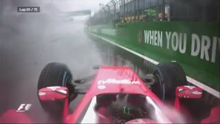 Alonso Raikkonen amp Palmer Crash  F1 isUnforgiving [upl. by Nador]