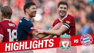 Highlights Liverpool Legends 55 FC Bayern Legends  Alonso Gerrard Kuyt and more [upl. by Fan]