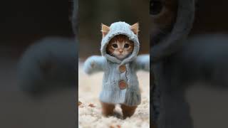 Baby Cat Motorcycle Dance 😂 cat Motorcycle dance catdance petdance [upl. by Eemla]