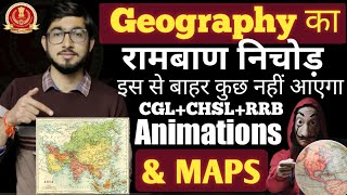 7 घंटे में Geography का रामबाण निचोड़  SSC amp RRB इस से बाहर नहीं पूछता  Geography with Maps [upl. by Gildas739]