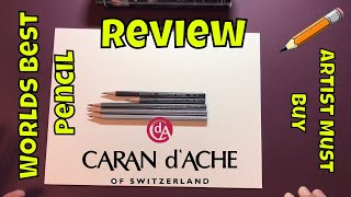 WORLDS BESTCaran DAche Grafwood ReviewThe best pencil for Artists Must buy [upl. by Akili873]