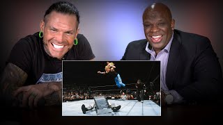 Jeff Hardy amp DVon Dudley rewatch their classic TLC Match WWE Playback [upl. by Latsyrk]