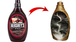 DIY Smoke Fall from Hersheys Bottle  Back Flow Incense [upl. by Victor]