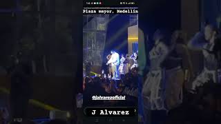 J Alvarez en vivo premios monitor Medellín [upl. by Earas]