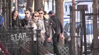 EXCLUSIVE Emma Stone and Andrew Garfield Take A Romantic Stroll In NYC [upl. by Sivel923]